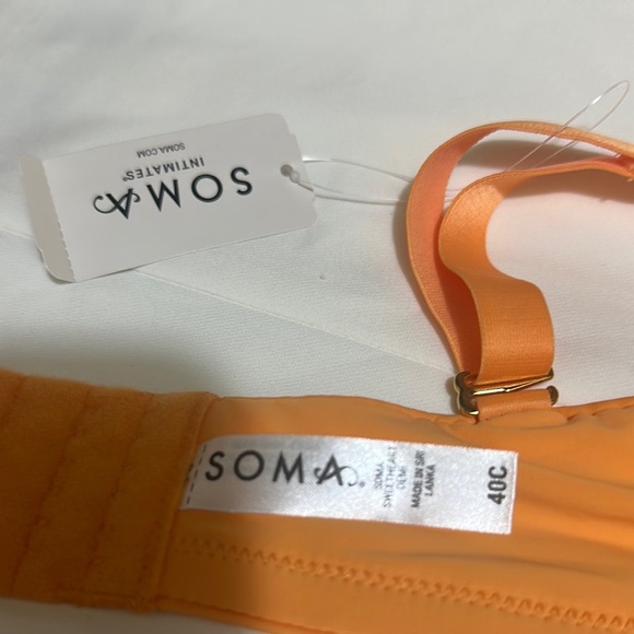 Soma Orange Bra Molded Cups Adjustable Straps - Picture 8 of 8